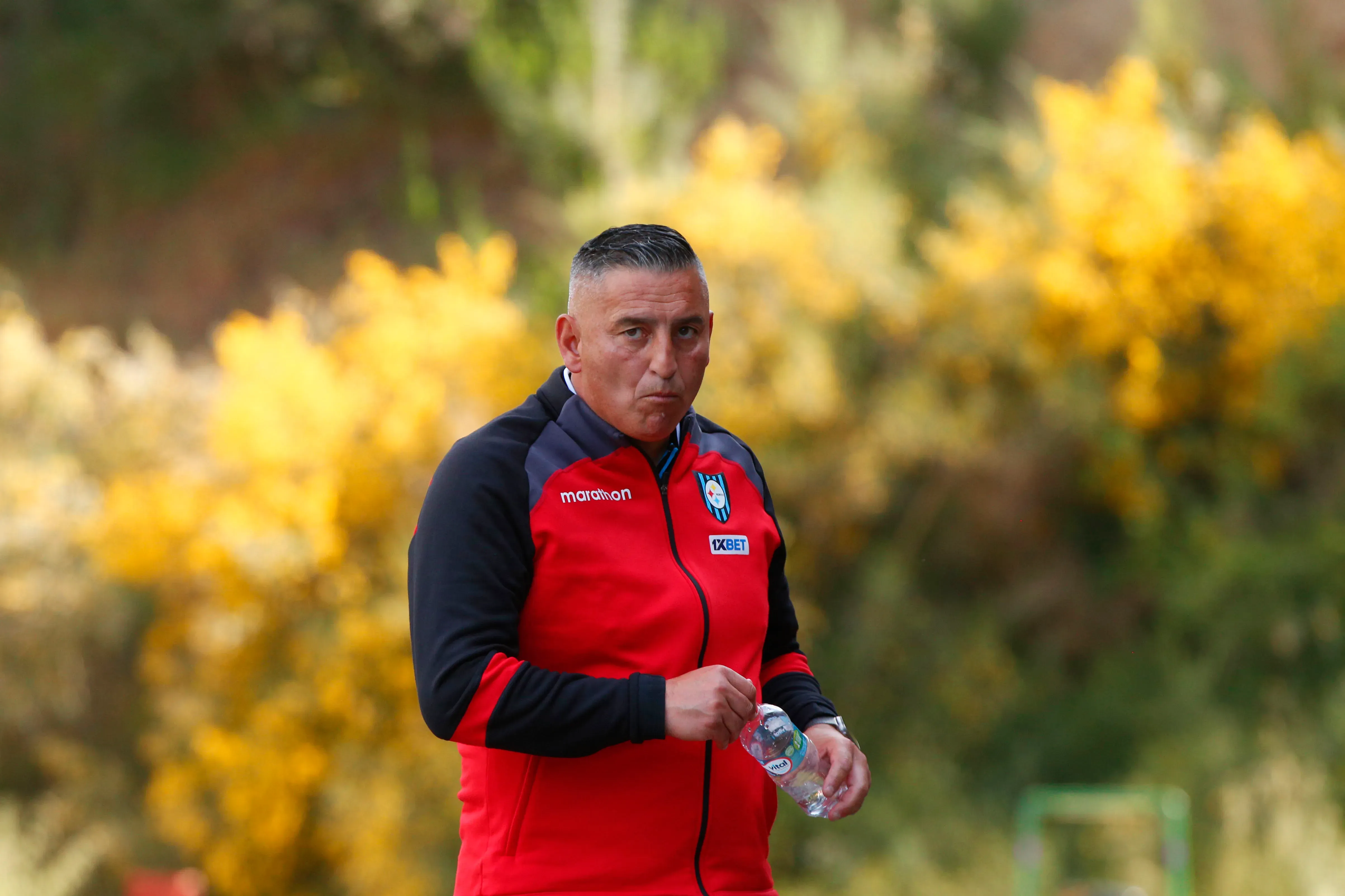 Jaime García afina los últimos detalles para visitar a Ñublense con Huachipato. (Marco Vázquez/Photosport).