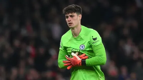 Kepa Arrizabalaga con el Chelsea / Chelsea