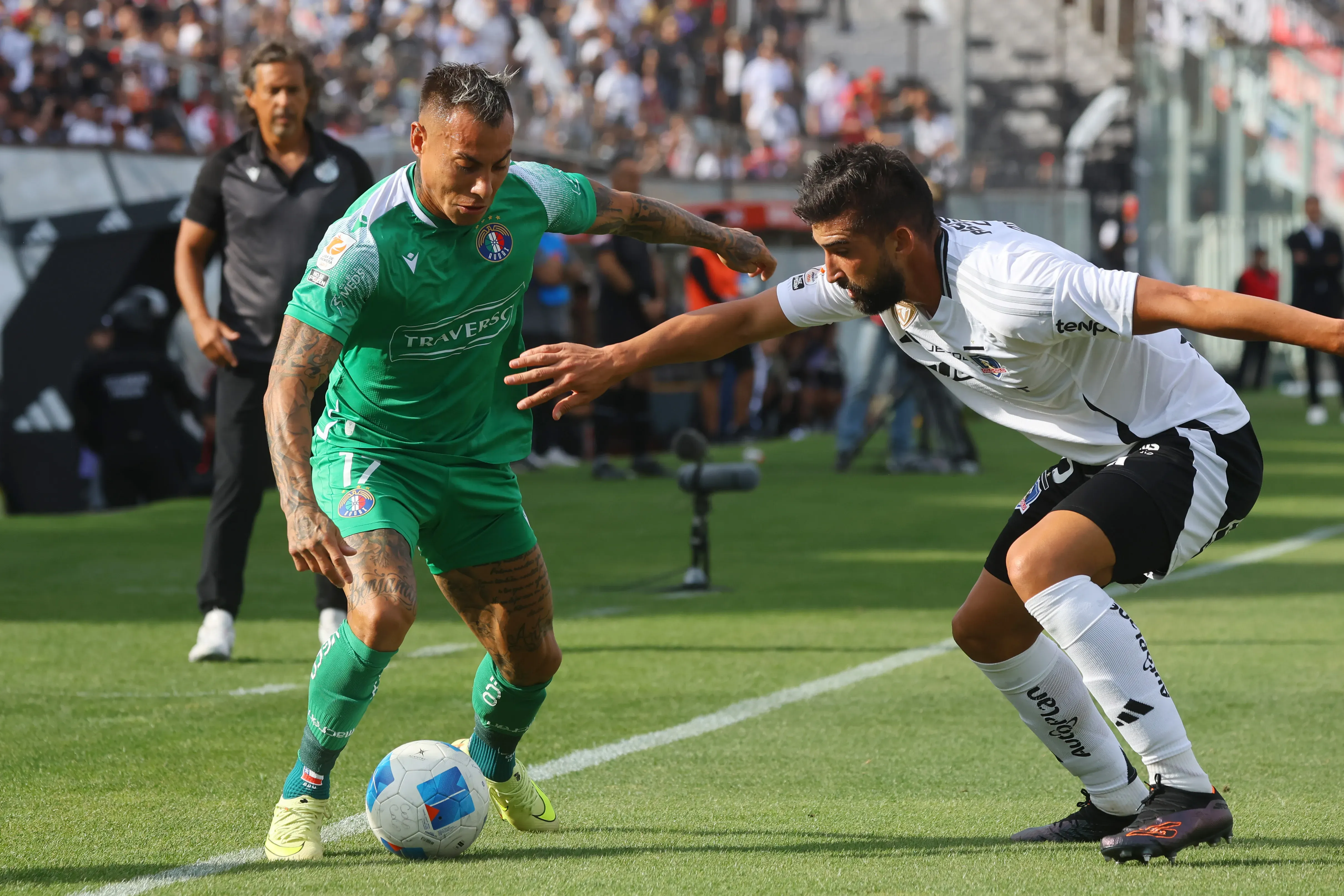 Emiliano Amor en su último partido con el Cacique. (Foto: Photosport)