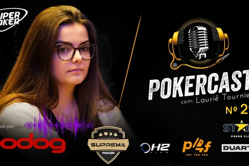 Lali Tournier bateu um papo imperdível no Pokercast
