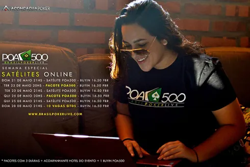 POA500 no Brasil Poker Live
