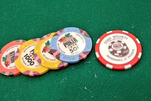 Ficha de bounty da WSOP 
