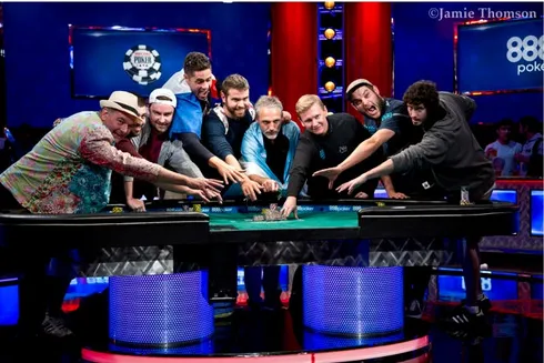 Os finalistas da WSOP 2017
