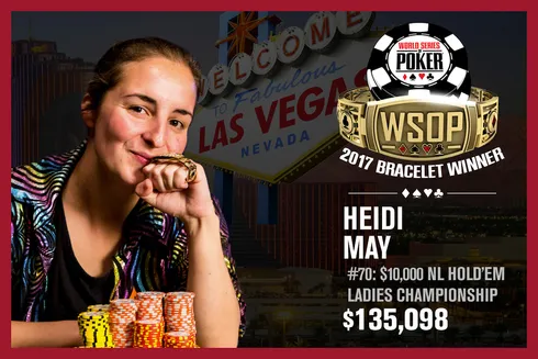 WSOP: australiana Heidi May vence o Ladies Championship