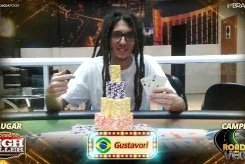 Gustavo Louro – campeão Road to Vegas
