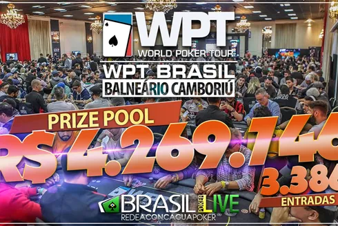 Prize pool do WPT Brasil
