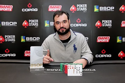 Ariel Bahia – Campeão Omaha – BSOP100
