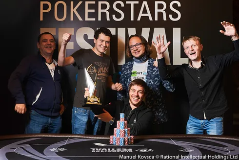 Aleksandr Merzhvinskiy é campeão do Main Event PokerStars Festival Sochi
