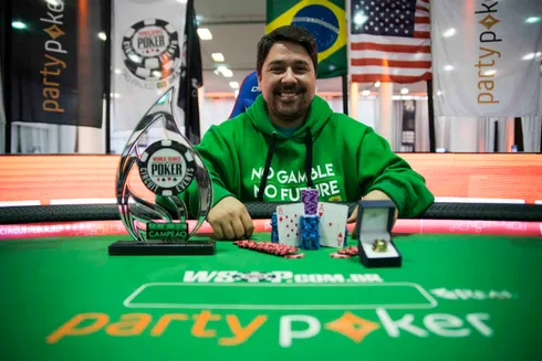 Marcos Antunes – Campeão Main Event Turbo – WSOP Brazil
