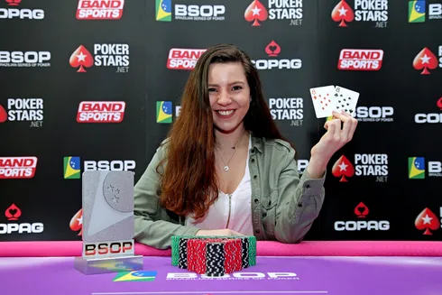 Camila Avelar – Campeã Ladies Event – BSOP Curitiba
