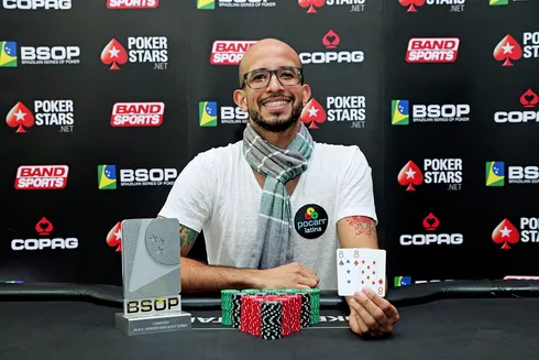 Alexandre Mantovani – Campeão 6 Handed Turbo Bounty – BSOP Curitiba
