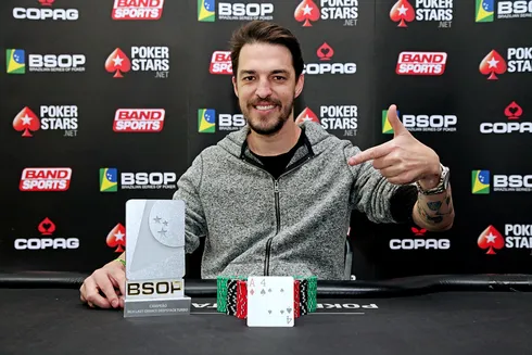 Helder Klaar – Campeão Last Chance Deepstack Turbo – BSOP Curitiba
