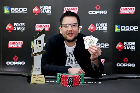 Pablo da Silva – Campeão High Roller – BSOP Curitiba
