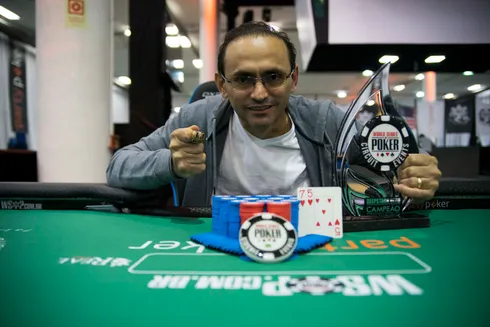 Oderlândio Moura – Campeão Deepstack Hero – WSOP Brazil
