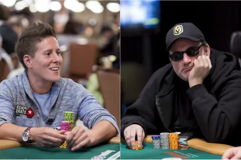 Vanessa Selbst e Mike Matusow
