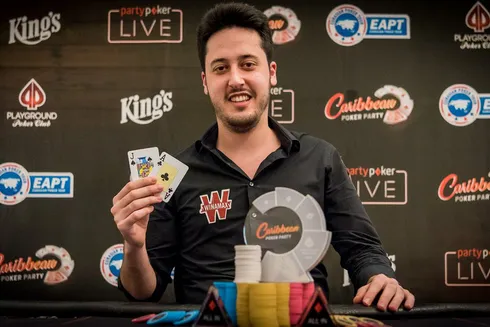 Adrian Mateos – Campeão Millions Finale – Caribbean Poker Party
