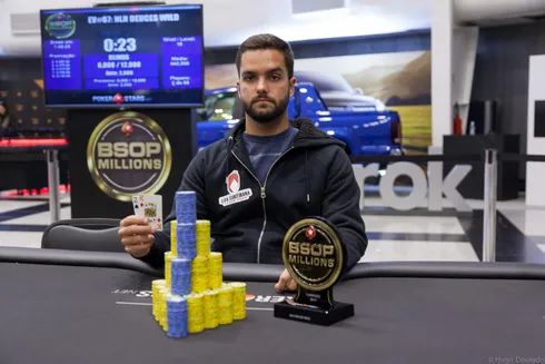 Felipe Balaban – Campeão Deuces Wild – BSOP Millions
