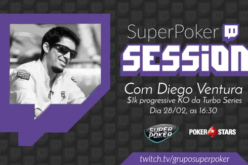 Diego Ventura na SuperPoker Session
