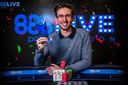 Jonathan Bowers campeão do 888poker LIVE Londres Kickoff
