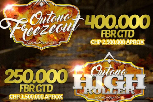 Outono Freezeout e Outono High Roller – Brasil Poker Live
