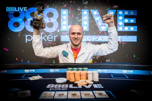 Andrei Racolta vence o Main Event do 888poker LIVE Bucareste
