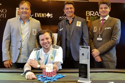 Cristian Vilches campeão do WPT Argentina
