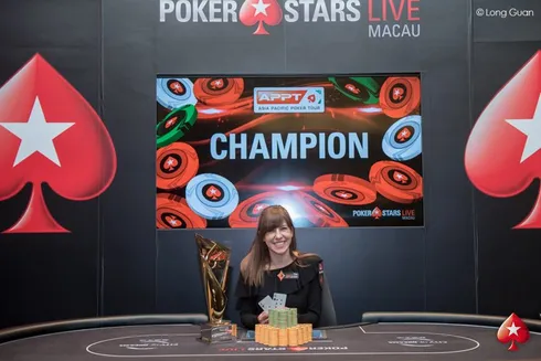 Kristen Bicknell campeã do High Roller do APPT
