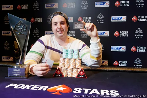 Matous Houzvicek campeão do EPT Sochi National
