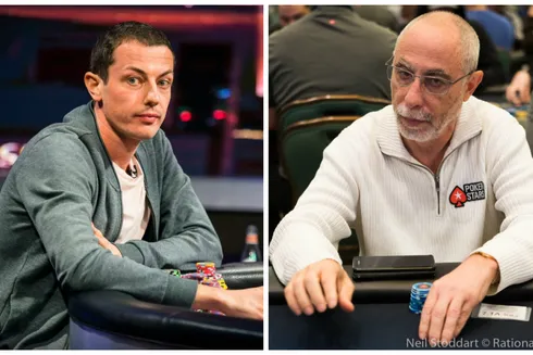 Tom Dwan e Barry Greenstein
