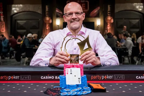 Andreas Eiler – Campeão do Super High Roller de € 25.000 – partypoker Millions Grand Final Barcelona
