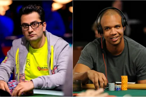 Antonio Esfandiari e Phil Ivey
