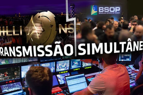 Transmissão simultânea do SuperPoker
