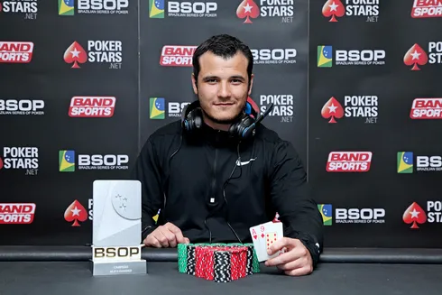 Rafael Garcia campeão do 6-handed do BSOP Natal
