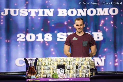 Justin Bonomo campeão do Super High Roller Bowl
