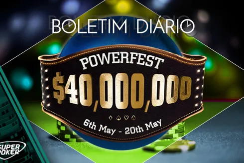 Powerfest: ImReadyGambo vai ao pódio do Evento #83 High Roller e felipe4815 vence o Evento #82 High