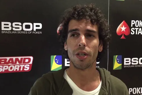 Tá na mão: Fred Volpe puxa pote gigantesco aplicando overbet no river no Dia 1A do Main Event do BSOP Natal