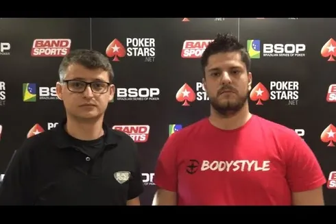 Tá na mão: Luiz Duarte explica mão jogada com AA em board carregado no High Roller 1-Day