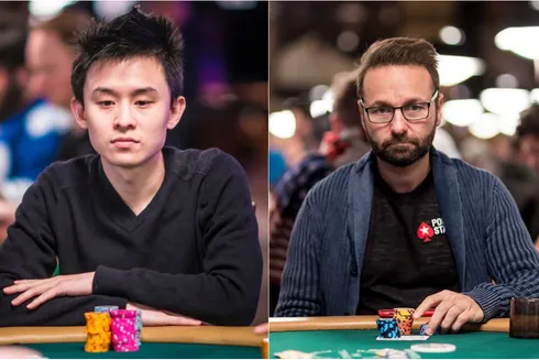 Ben Yu e Daniel Negreanu
