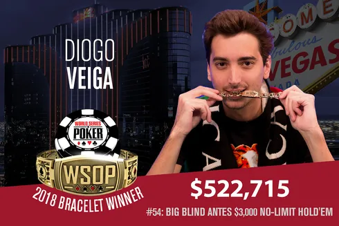 Português conquista o título do Evento #54 da WSOP