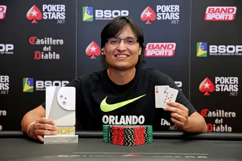 Fernando Araújo campeão do 6-handed do BSOP São Paulo
