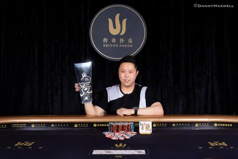 Kenneth Kee campeão do Short Deck de HK$ 1.000.000 do Triton Super High Roller Series
