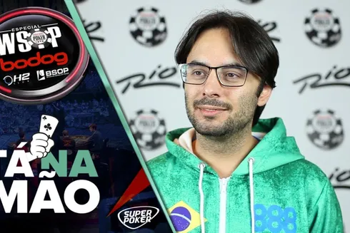 Tá na mão: Pedro Correa usa agressividade e evita split pot no Main Event da WSOP