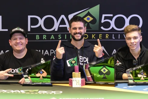 Roger Greff é campeão do Main Event do POA500