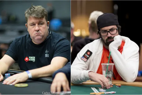 Chris Moneymaker e Jason Mercier
