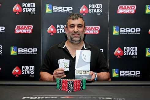 Marcelo Mesqueu – Campeão 6-Handed BSOP Iguazu
