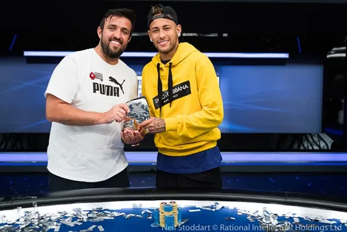 André Akkari e Neymar – EPT Barcelona
