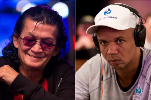 Scotty Nguyen e Phil Ivey
