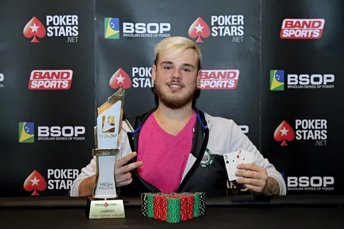 Anthony Barranqueiros campeão do High Roller do BSOP Floripa
