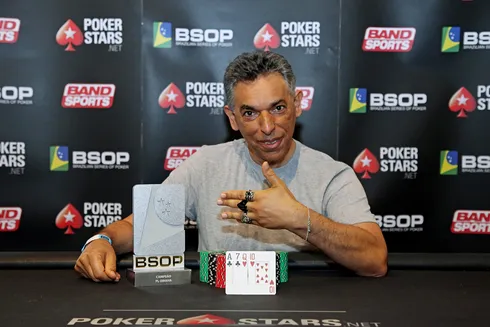 Pedro Todorovic campeão do Pot Limit Omaha do BSOP Floripa
