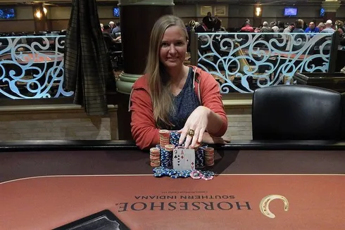 Heather Alcorn – Campeã Main Event WSOP Circuit Horseshoe Indiana
